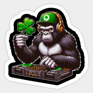 St Patricks Day Saint Paddys Patty's Day Irish Ireland Dj Sticker